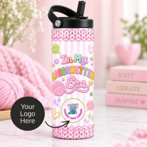IN MY HANDKNITTING ERA – Personalized 20oz Tumbler
